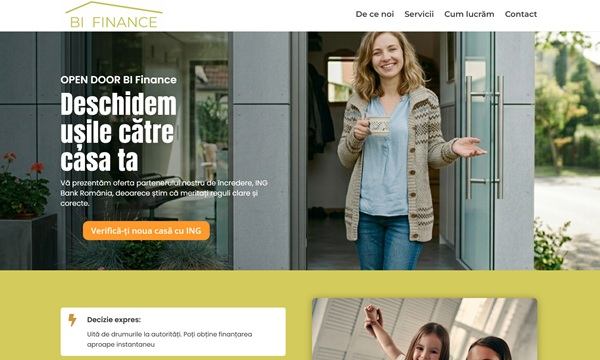 BI Finance — miniatura strony internetowej