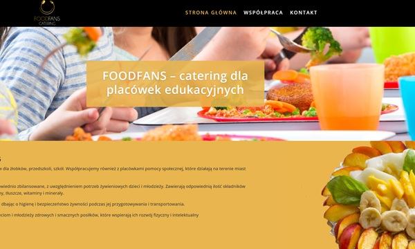 Food Fans — miniatura strony internetowej