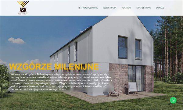 Wzgórze Milenijne — miniatura strony internetowej